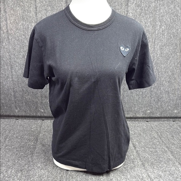 Comme des Garcons Black Play T-Shirt - Picture 1 of 4